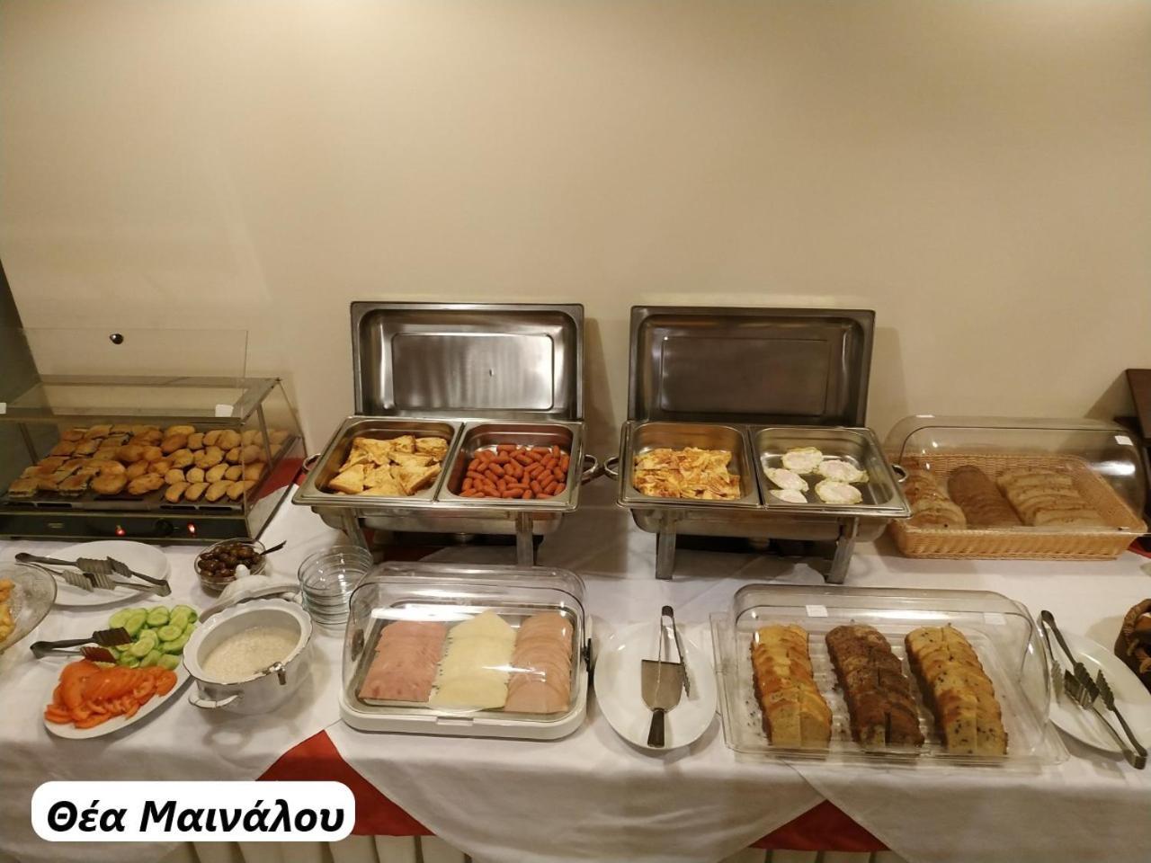 Thea Mainalou Otel Vytina Dış mekan fotoğraf