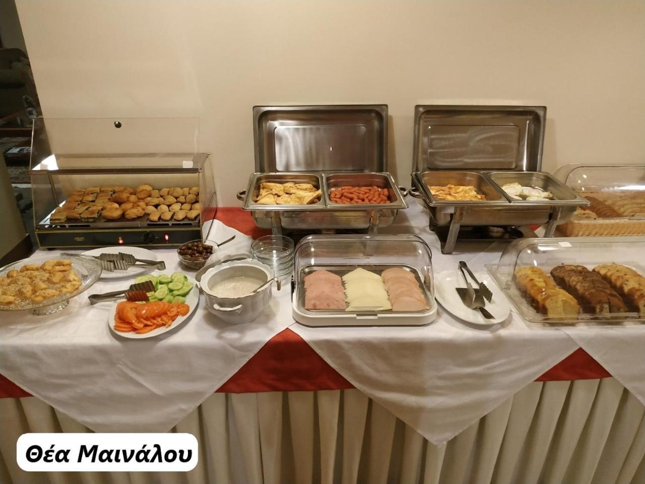 Thea Mainalou Otel Vytina Dış mekan fotoğraf