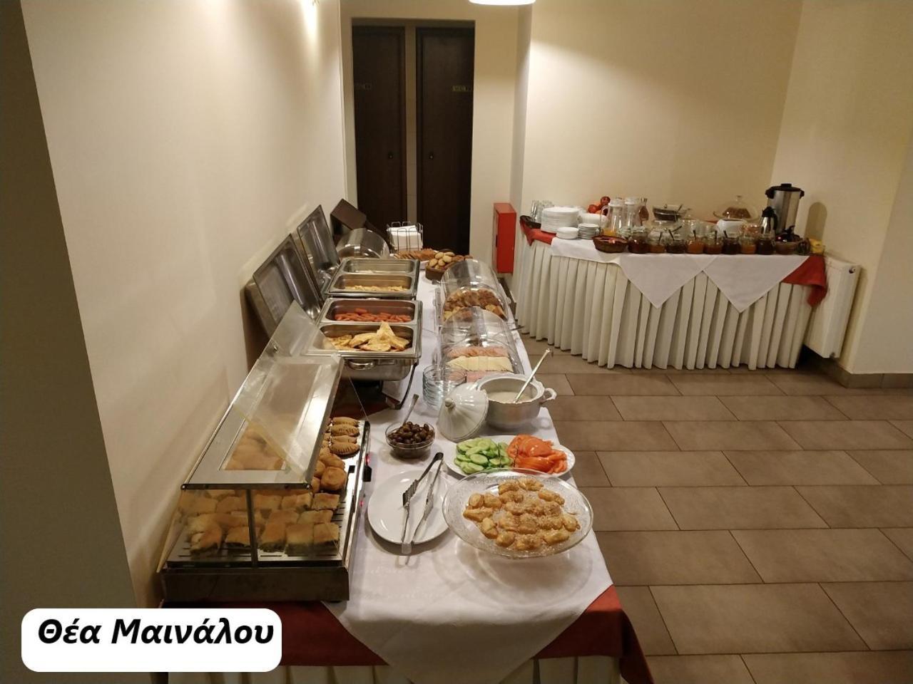 Thea Mainalou Otel Vytina Dış mekan fotoğraf
