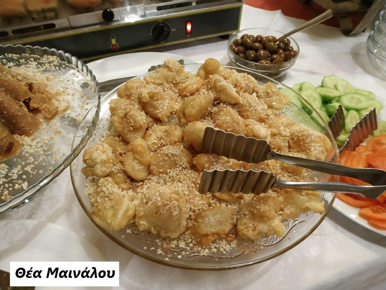 Thea Mainalou Otel Vytina Dış mekan fotoğraf
